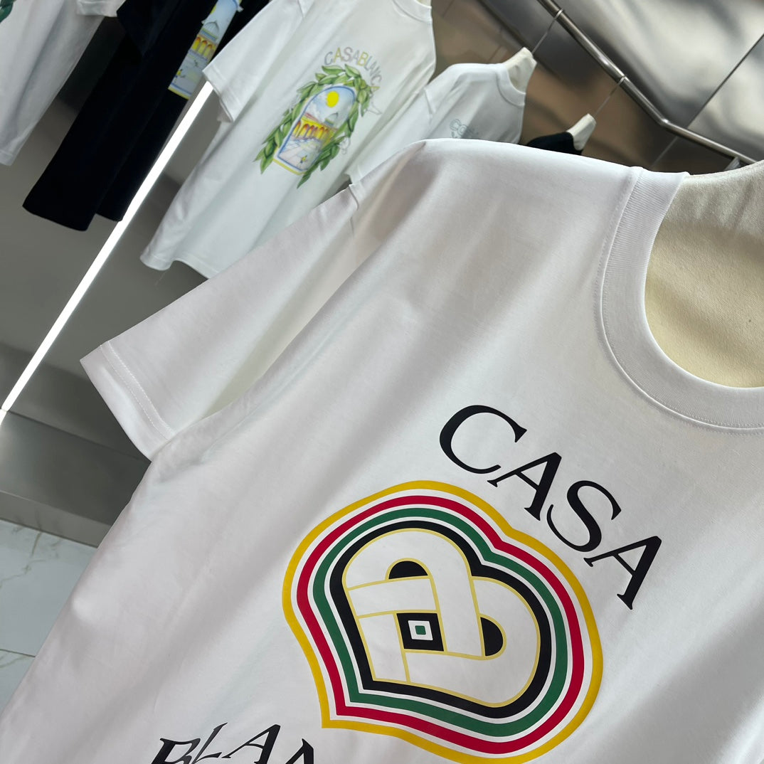 LuxluxHouse Best Quality Clothes Casablanca T-shirt