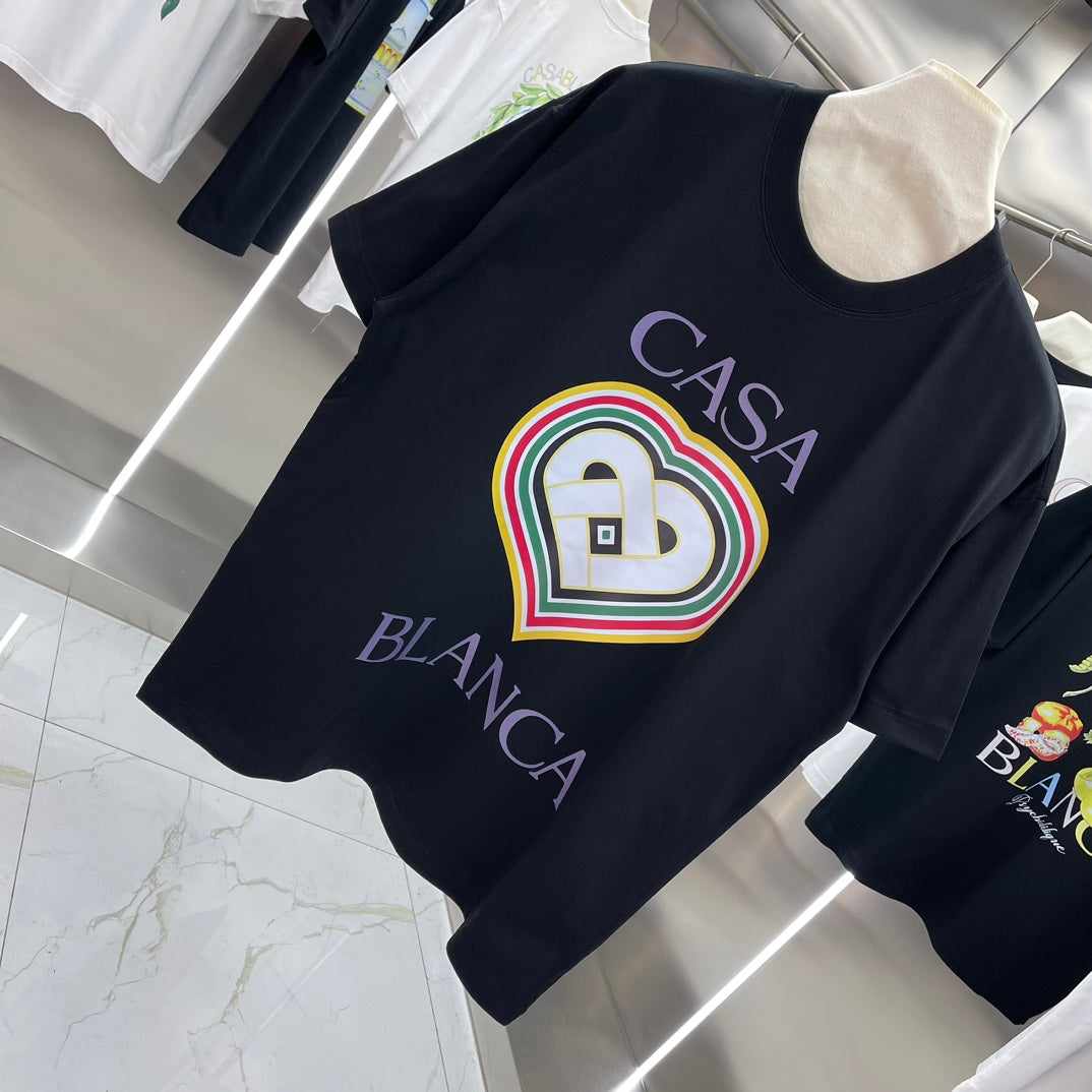 LuxluxHouse Best Quality Clothes Casablanca T-shirt