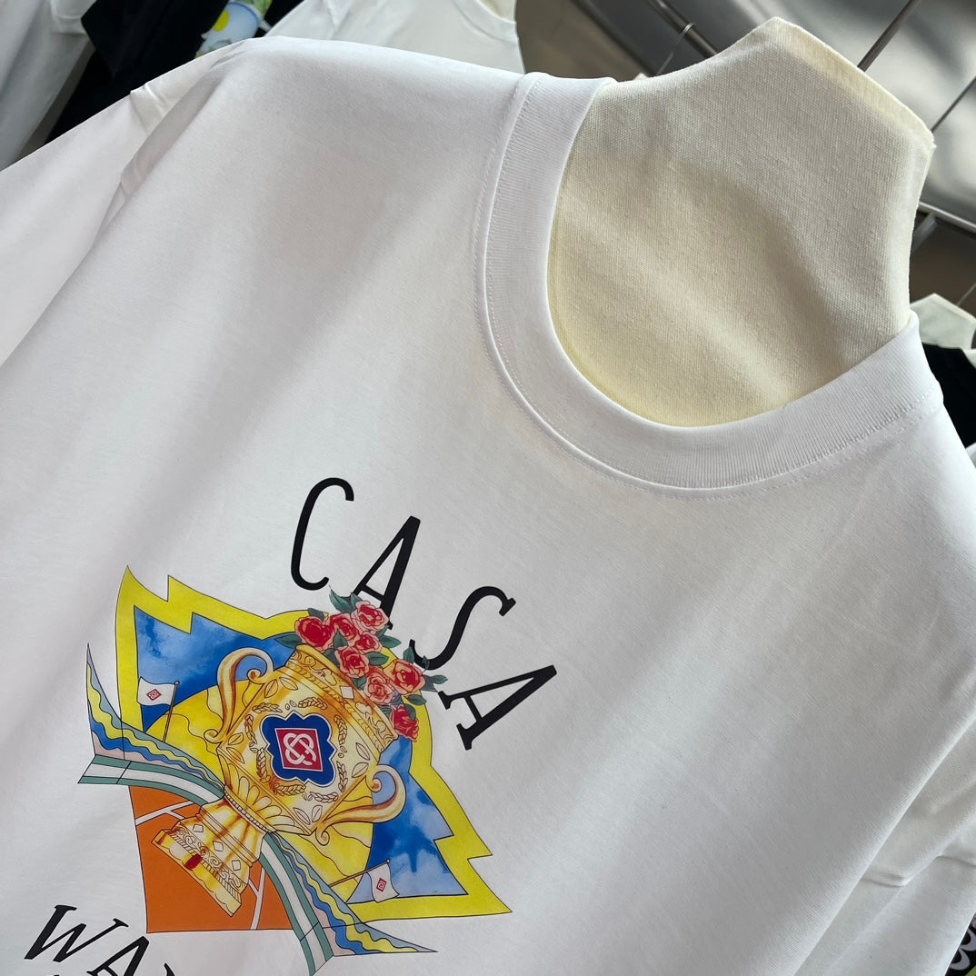 LuxluxHouse Best Quality Clothes Casablanca T-shirt