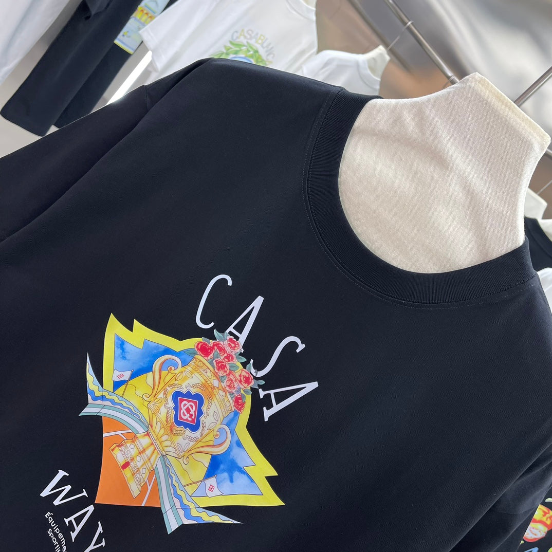 LuxluxHouse Best Quality Clothes Casablanca T-shirt