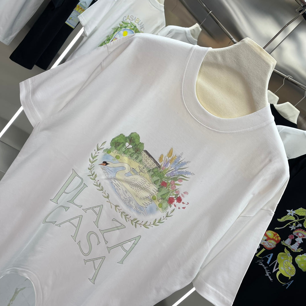 LuxluxHouse Best Quality Clothes Casablanca T-shirt