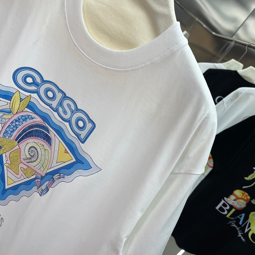 LuxluxHouse Best Quality Clothes Casablanca T-shirt