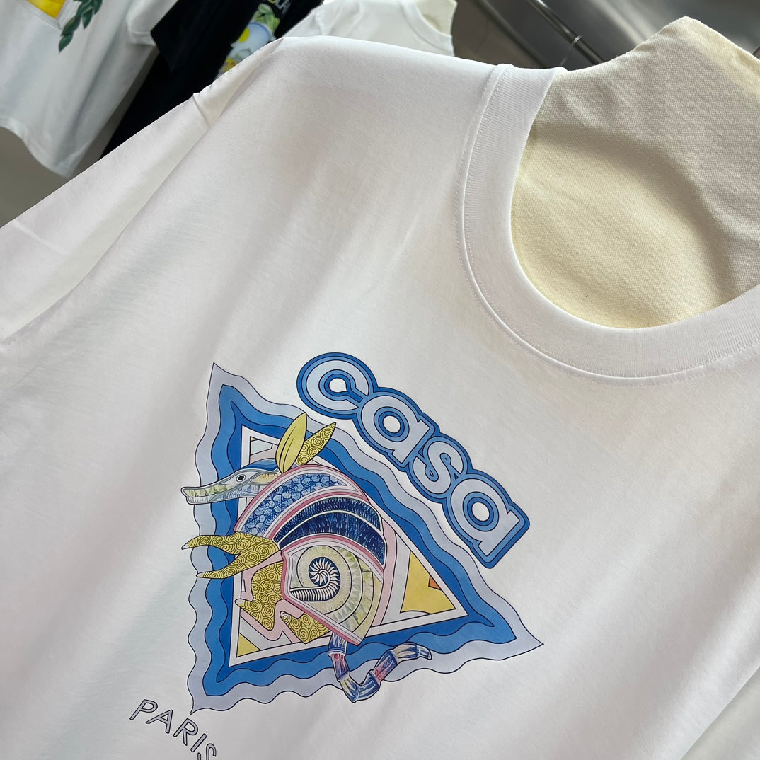 LuxluxHouse Best Quality Clothes Casablanca T-shirt