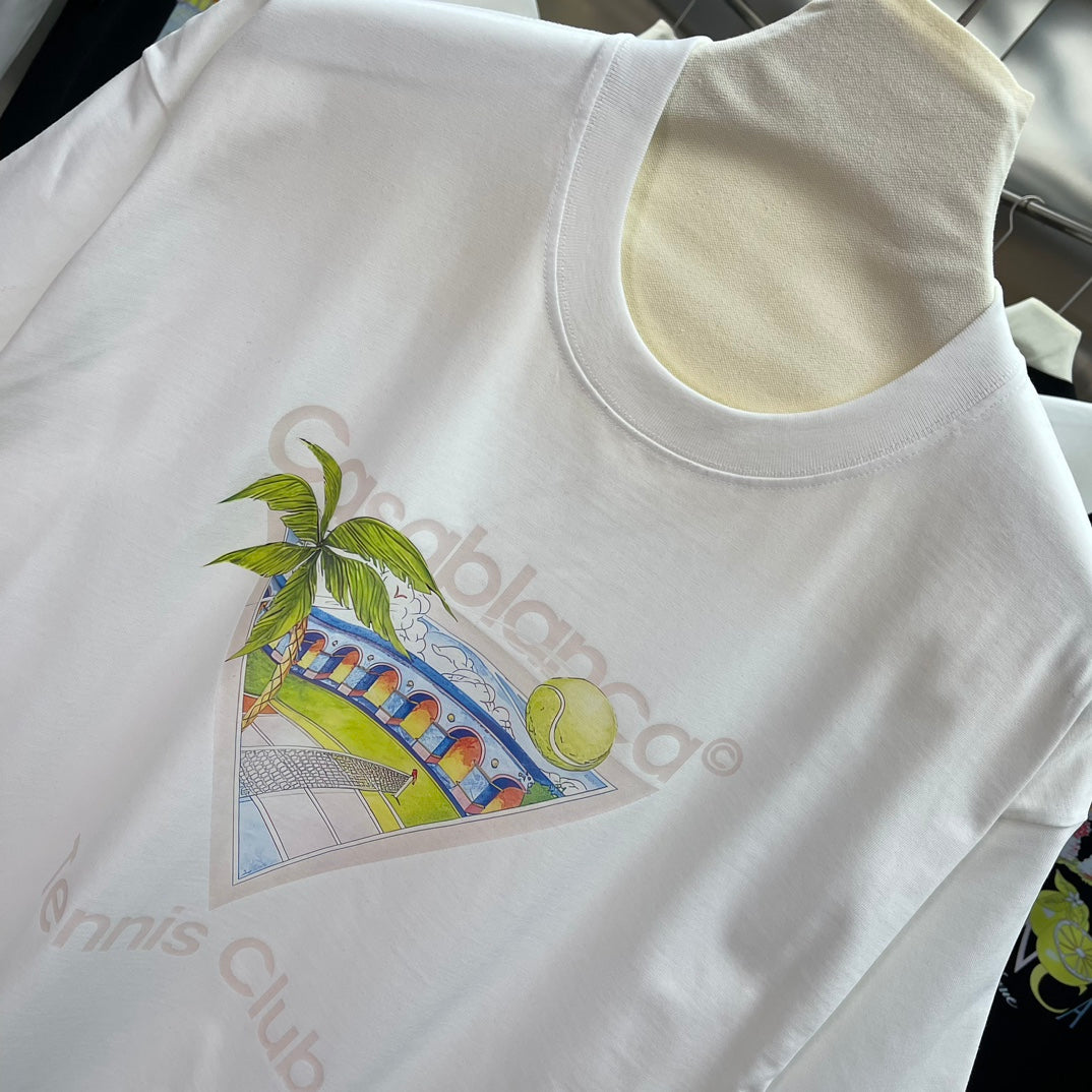LuxluxHouse Best Quality Clothes Casablanca T-shirt
