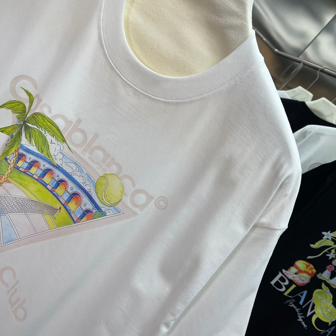 LuxluxHouse Best Quality Clothes Casablanca T-shirt