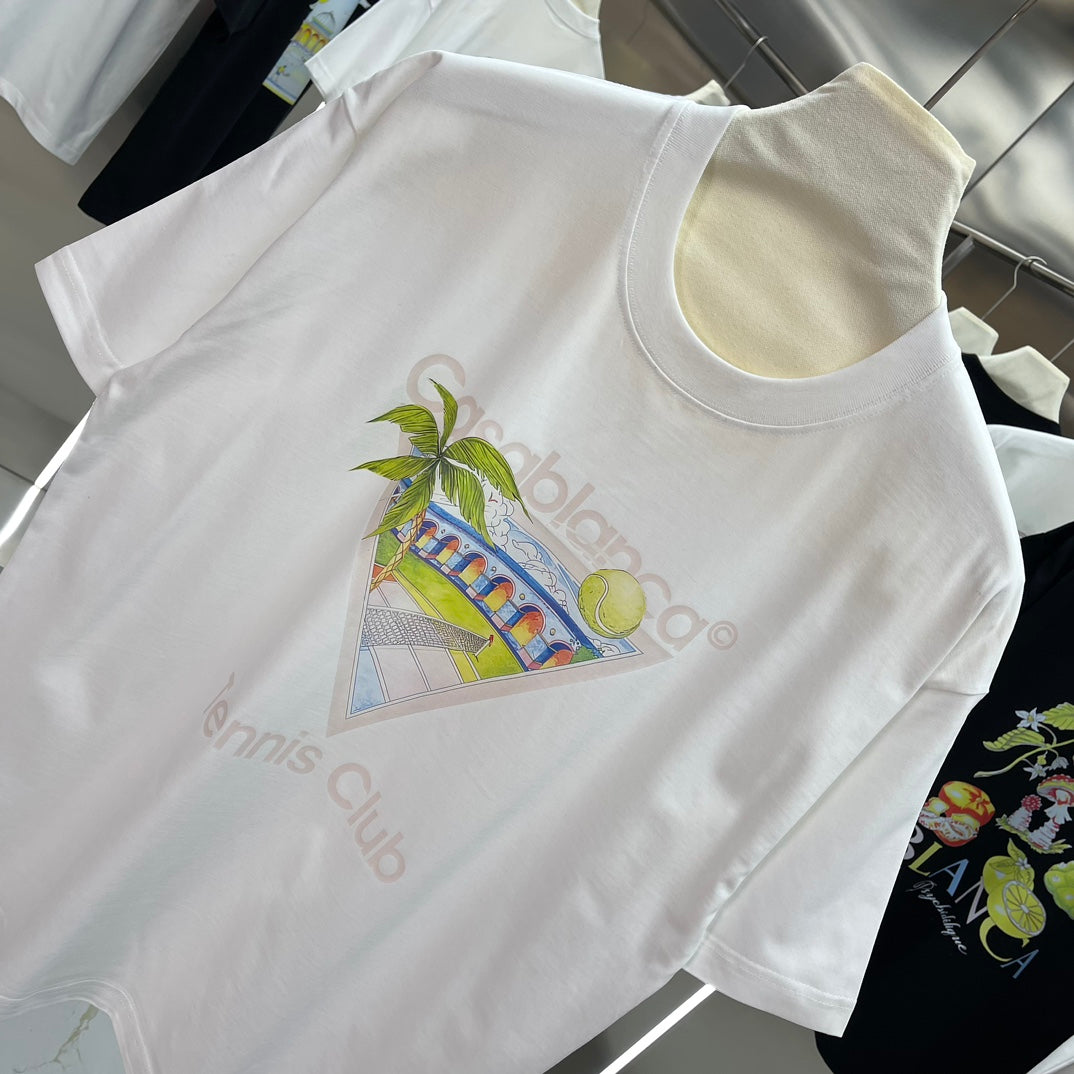 LuxluxHouse Best Quality Clothes Casablanca T-shirt