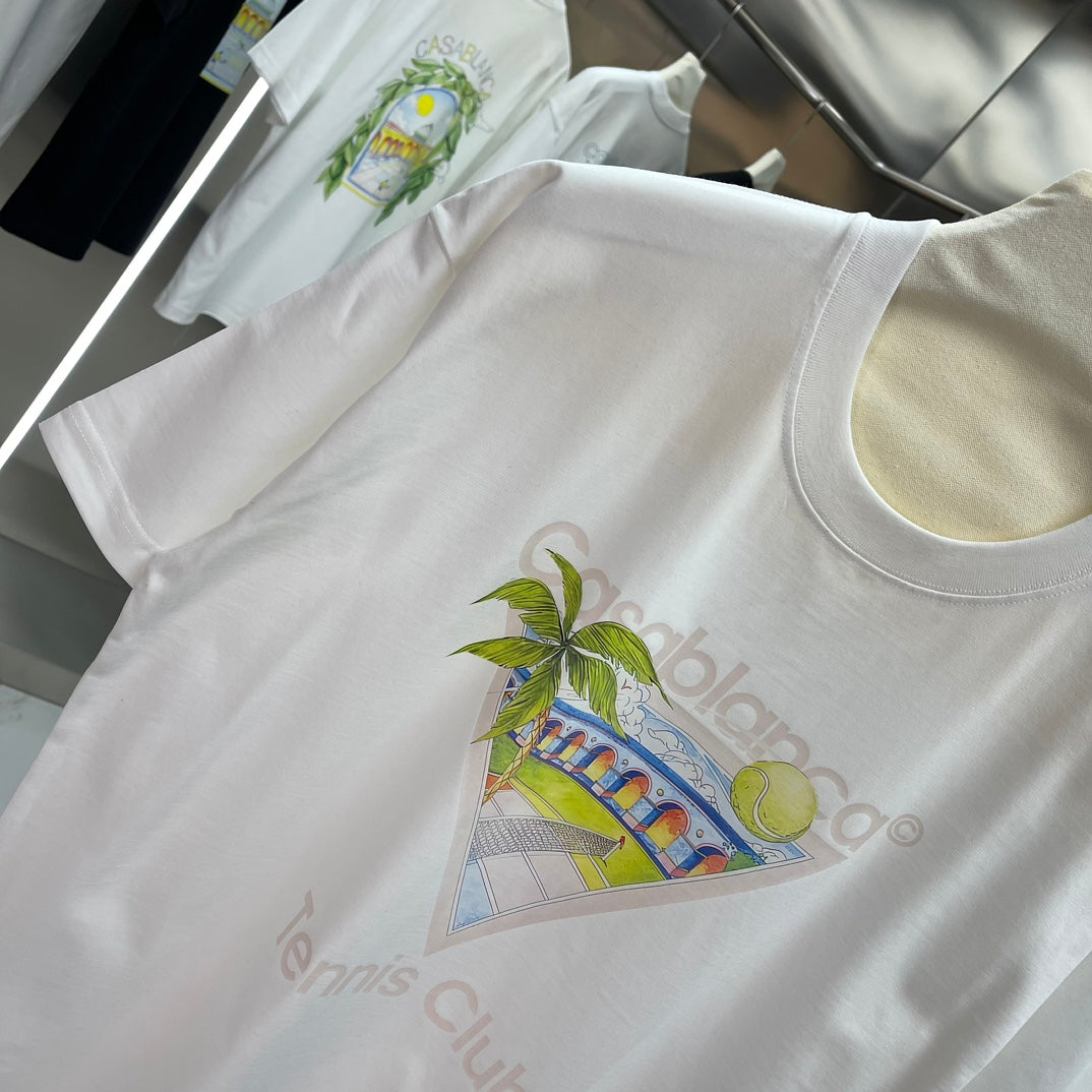 LuxluxHouse Best Quality Clothes Casablanca T-shirt