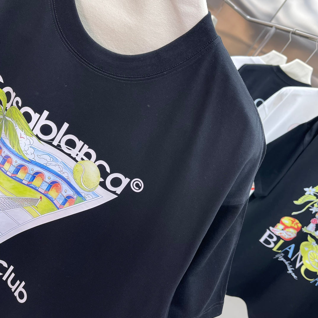 LuxluxHouse Best Quality Clothes Casablanca T-shirt