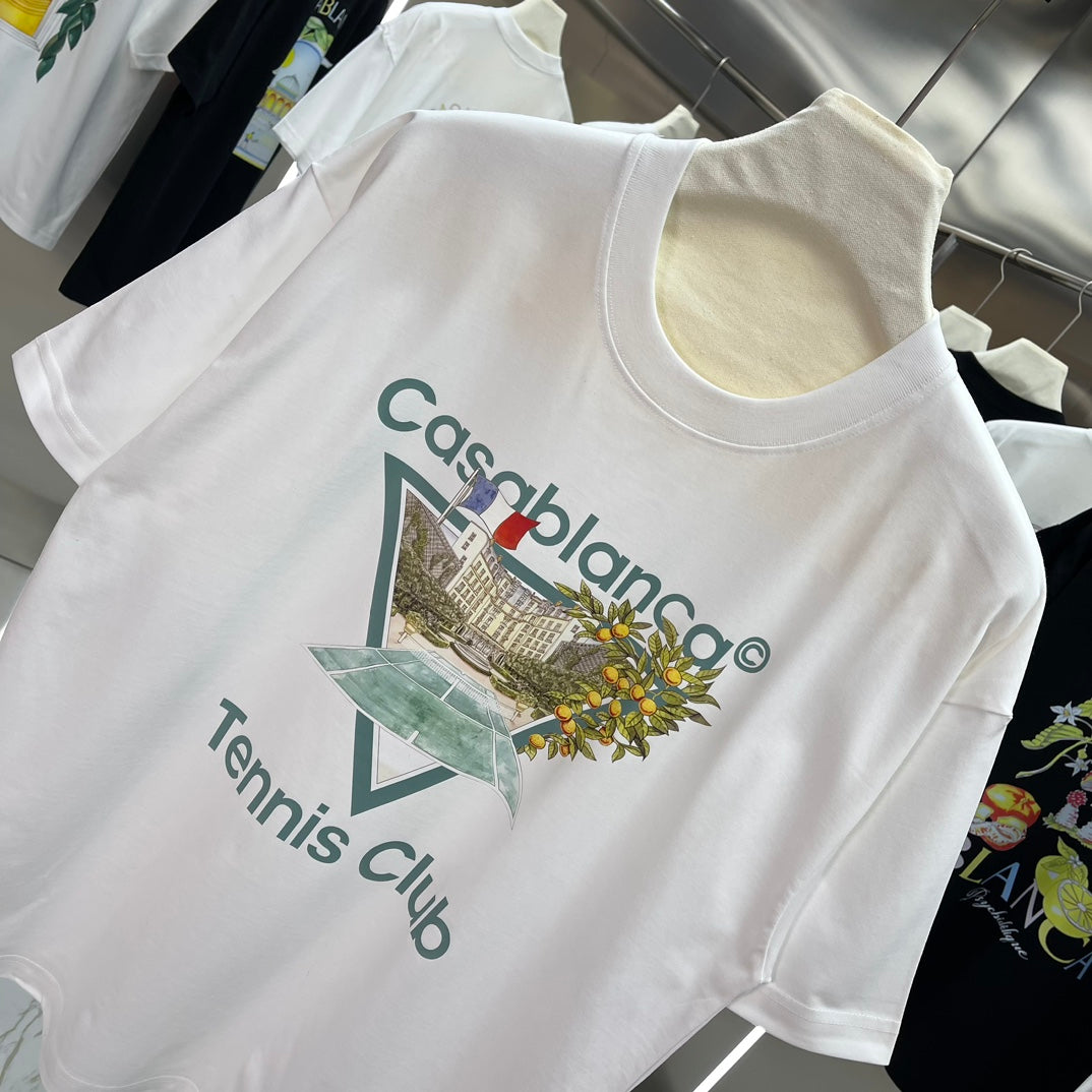 LuxluxHouse Best Quality Clothes Casablanca T-shirt