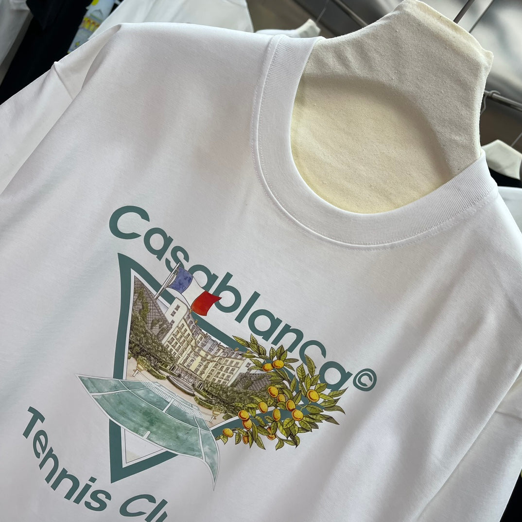 LuxluxHouse Best Quality Clothes Casablanca T-shirt