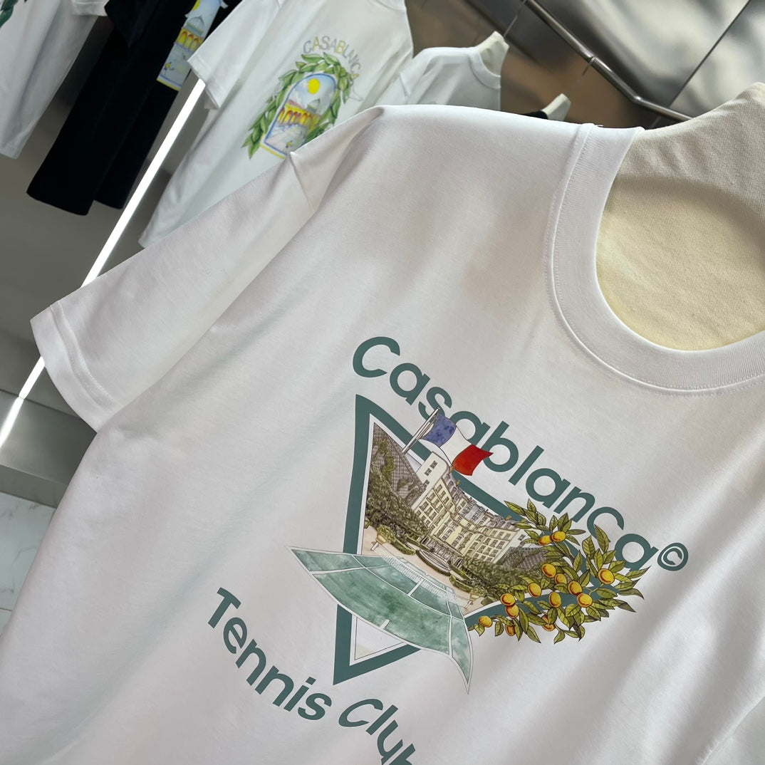 LuxluxHouse Best Quality Clothes Casablanca T-shirt
