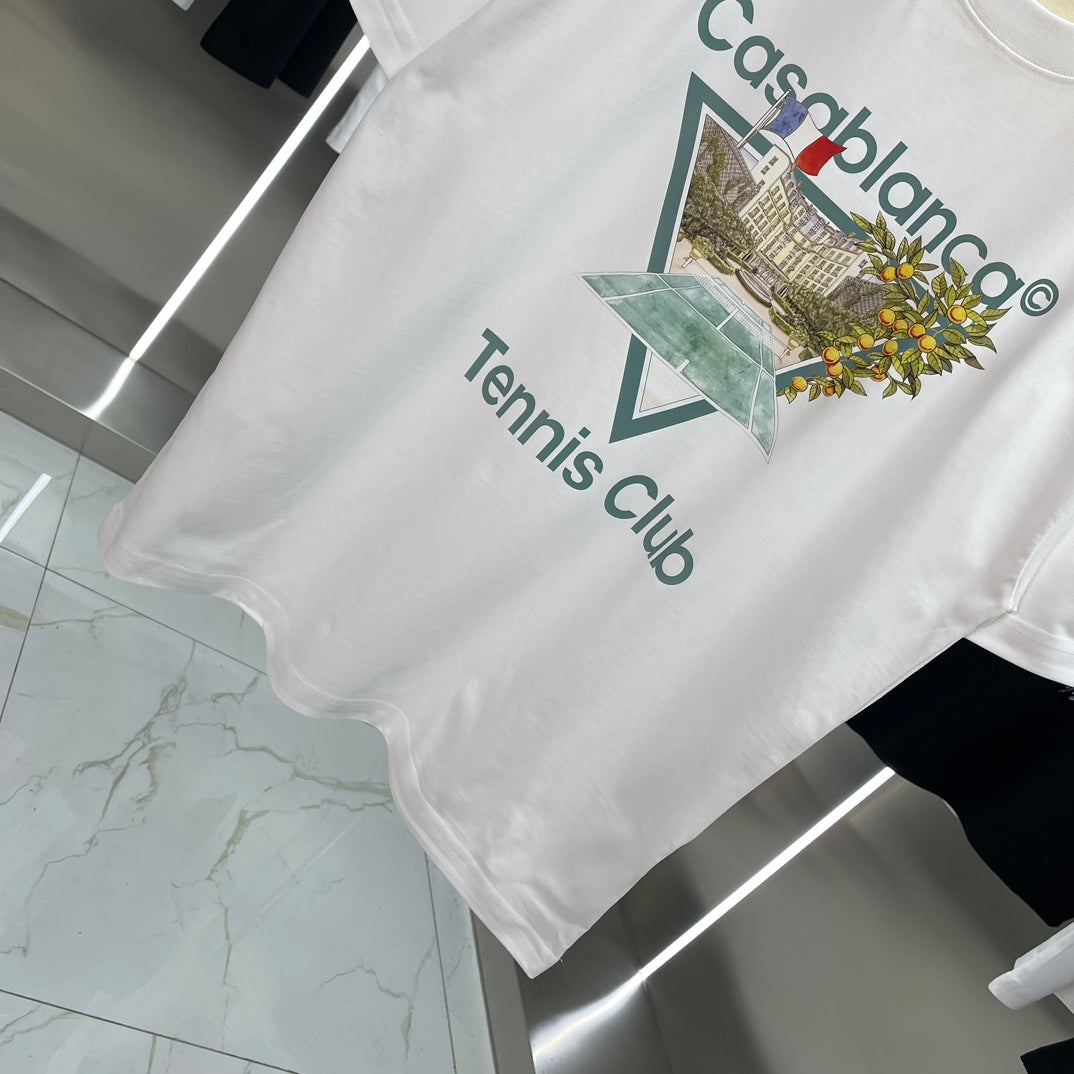 LuxluxHouse Best Quality Clothes Casablanca T-shirt