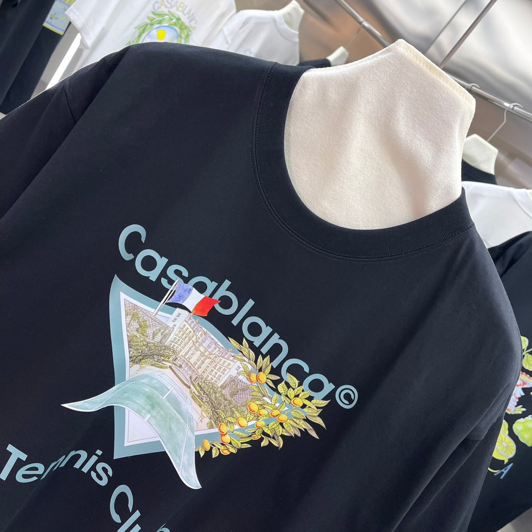 LuxluxHouse Best Quality Clothes Casablanca T-shirt