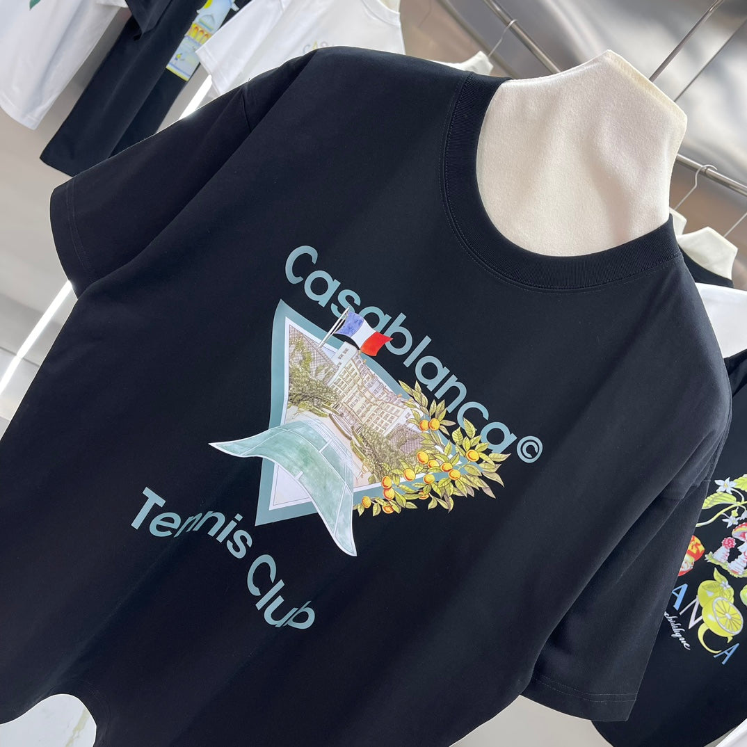 LuxluxHouse Best Quality Clothes Casablanca T-shirt