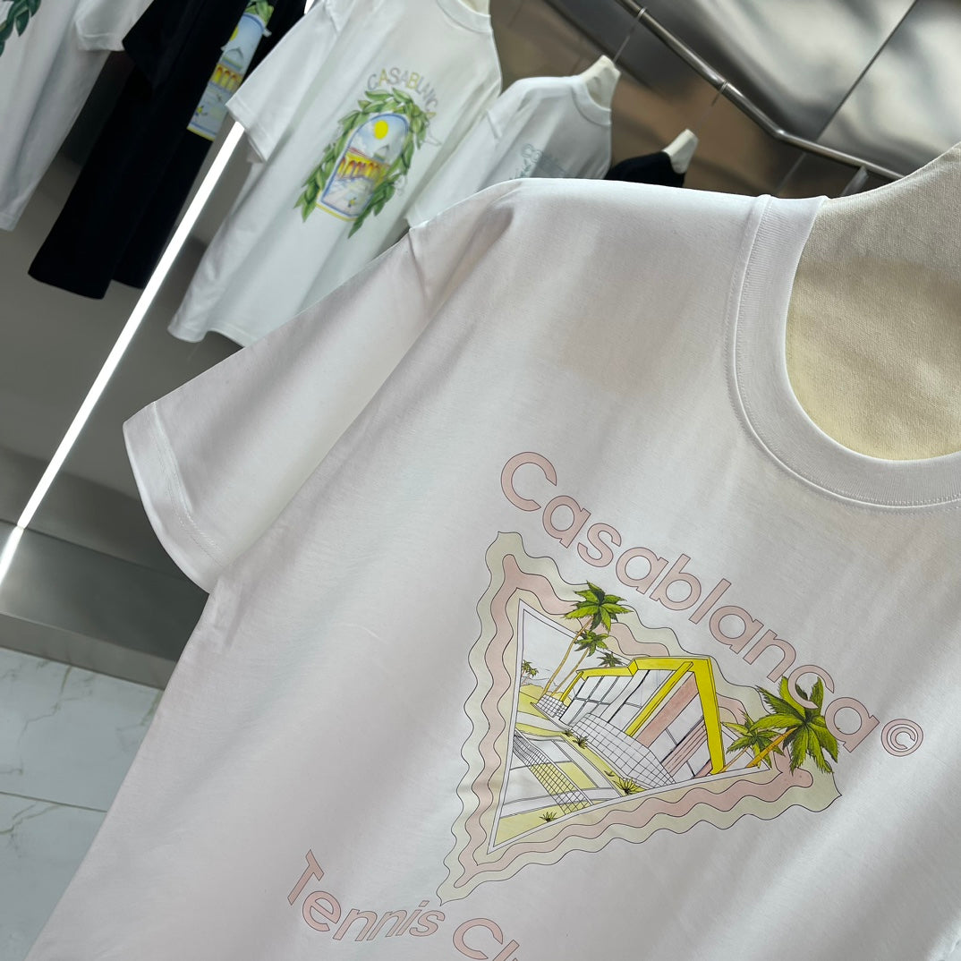 LuxluxHouse Best Quality Clothes Casablanca T-shirt