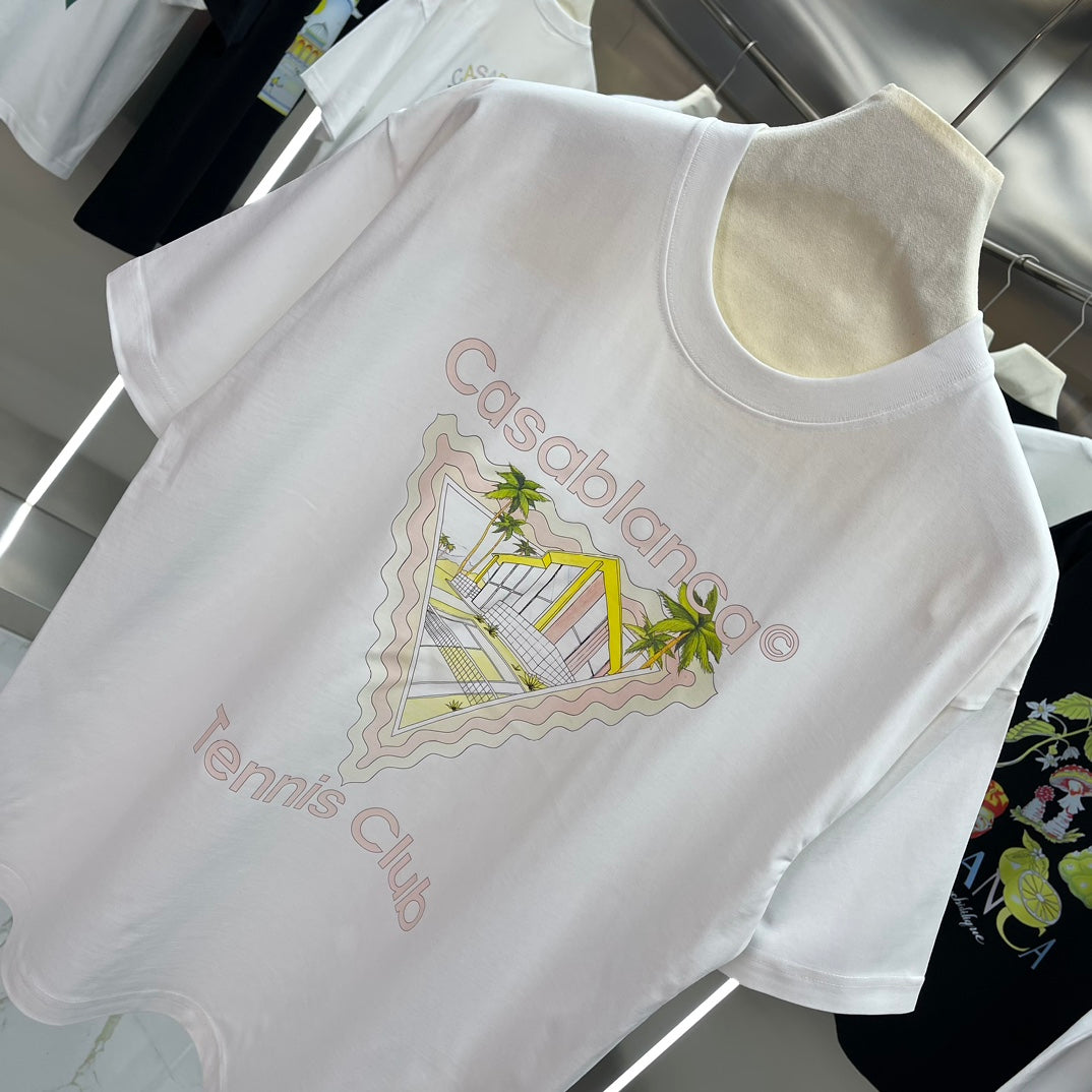 LuxluxHouse Best Quality Clothes Casablanca T-shirt