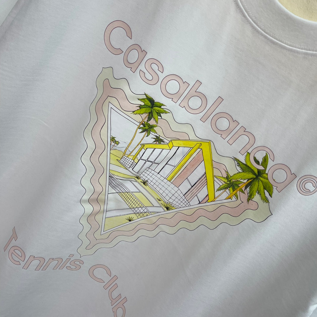 LuxluxHouse Best Quality Clothes Casablanca T-shirt