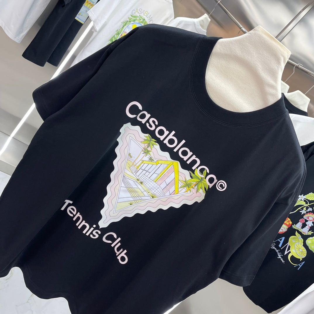 LuxluxHouse Best Quality Clothes Casablanca T-shirt
