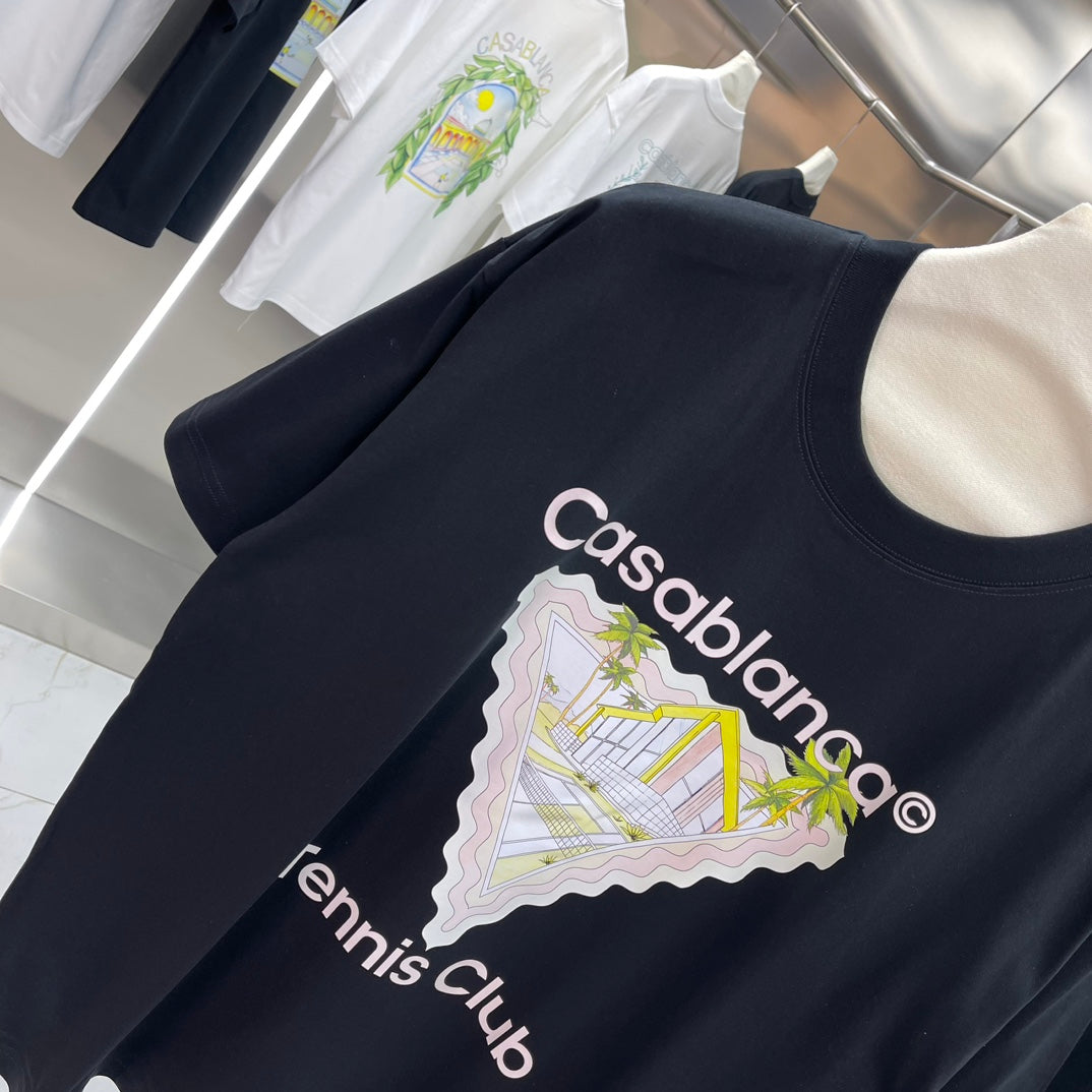 LuxluxHouse Best Quality Clothes Casablanca T-shirt