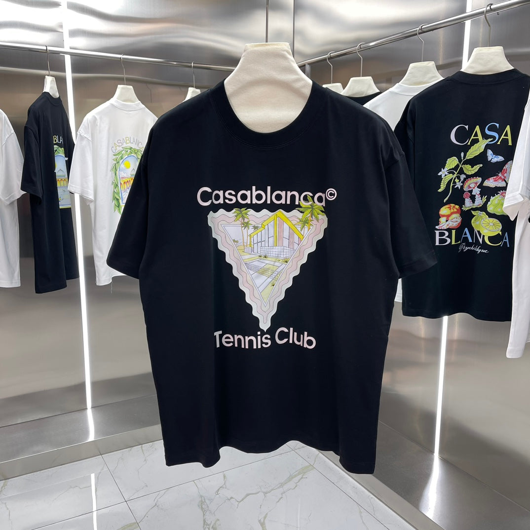 LuxluxHouse Best Quality Clothes Casablanca T-shirt