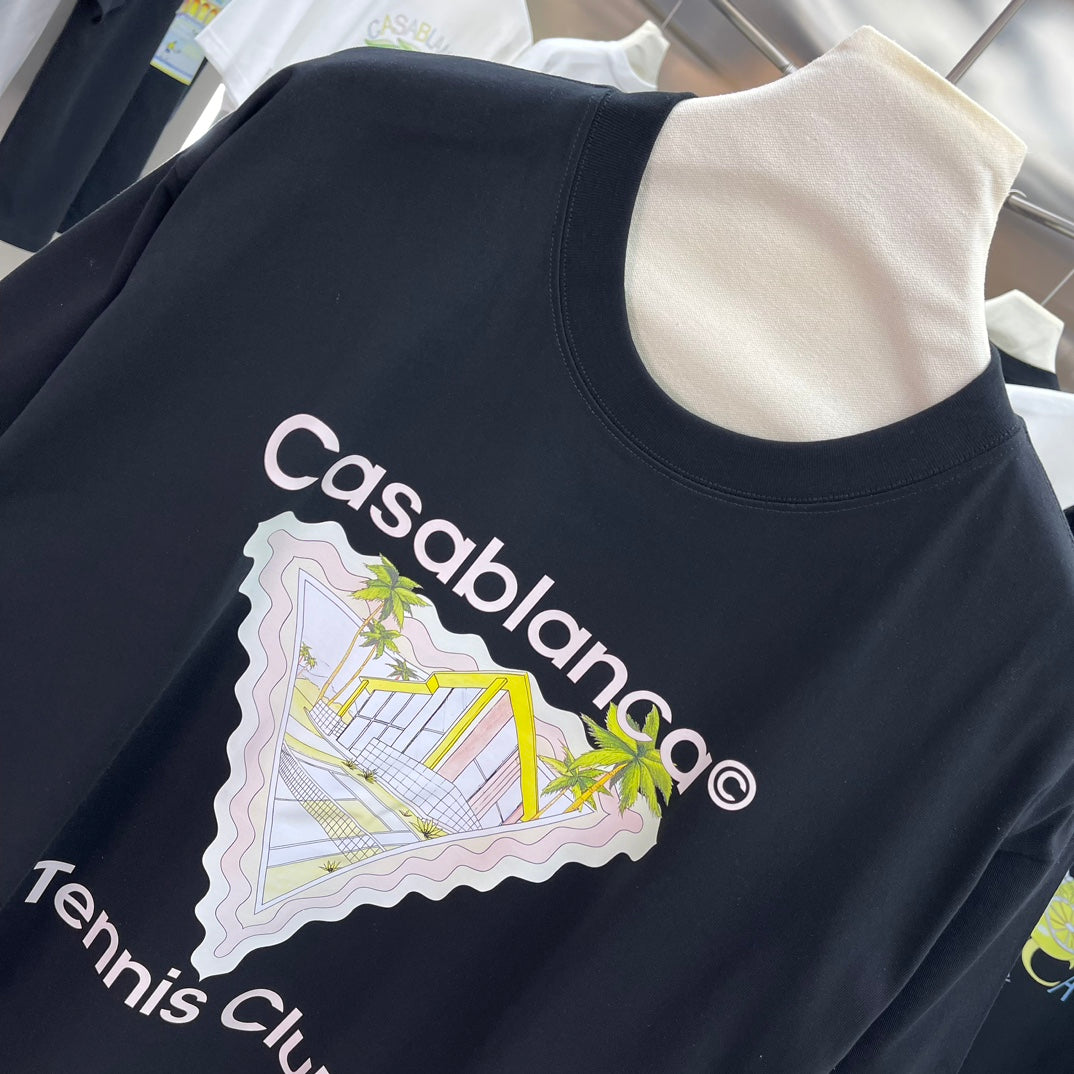 LuxluxHouse Best Quality Clothes Casablanca T-shirt