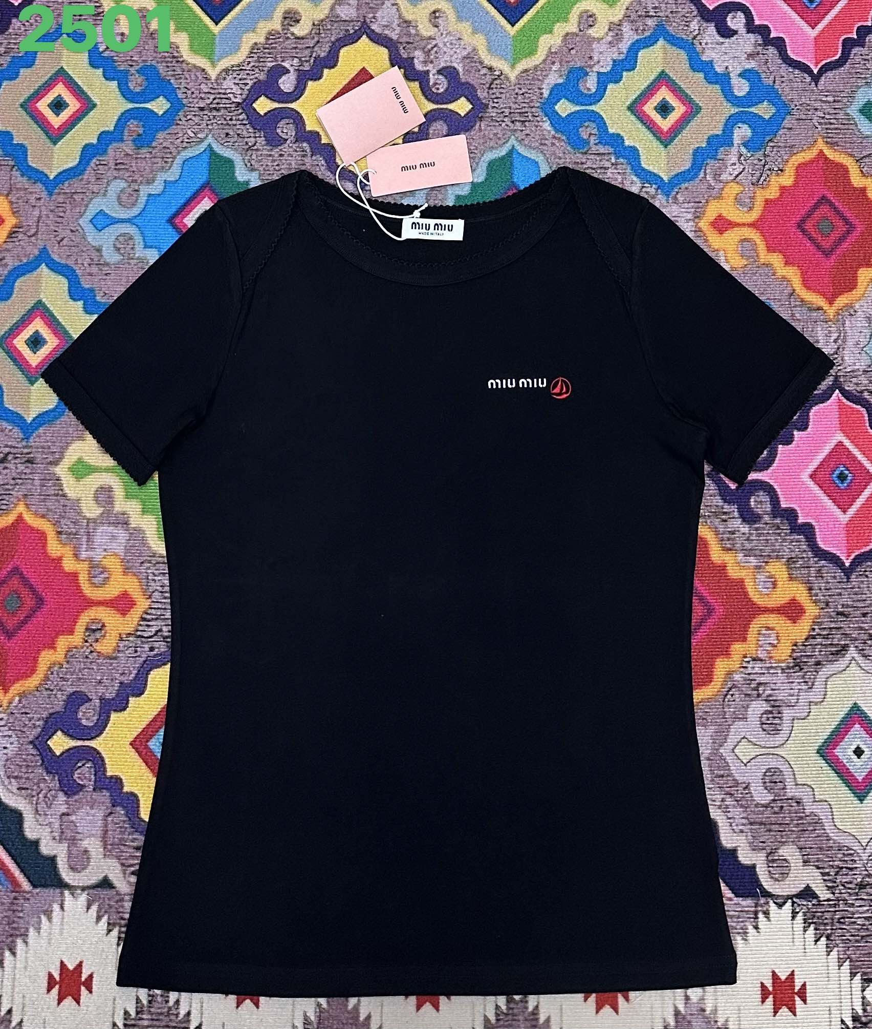 LuxluxHouse Best Quality Clothes Miu Miu T-shirt