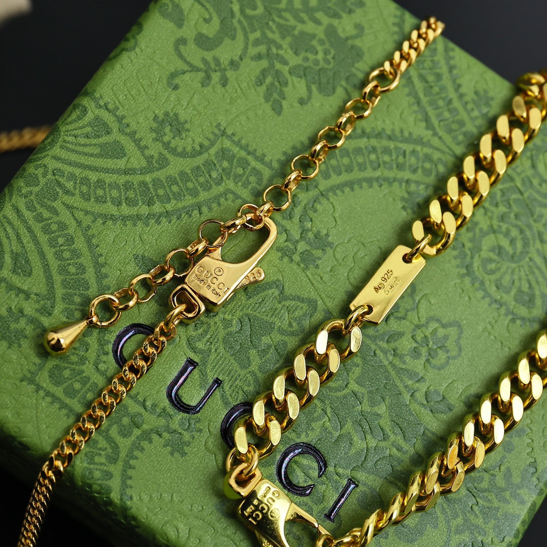 LuxluxHouse Best Quality Accessories Gucci Necklace Bracelet