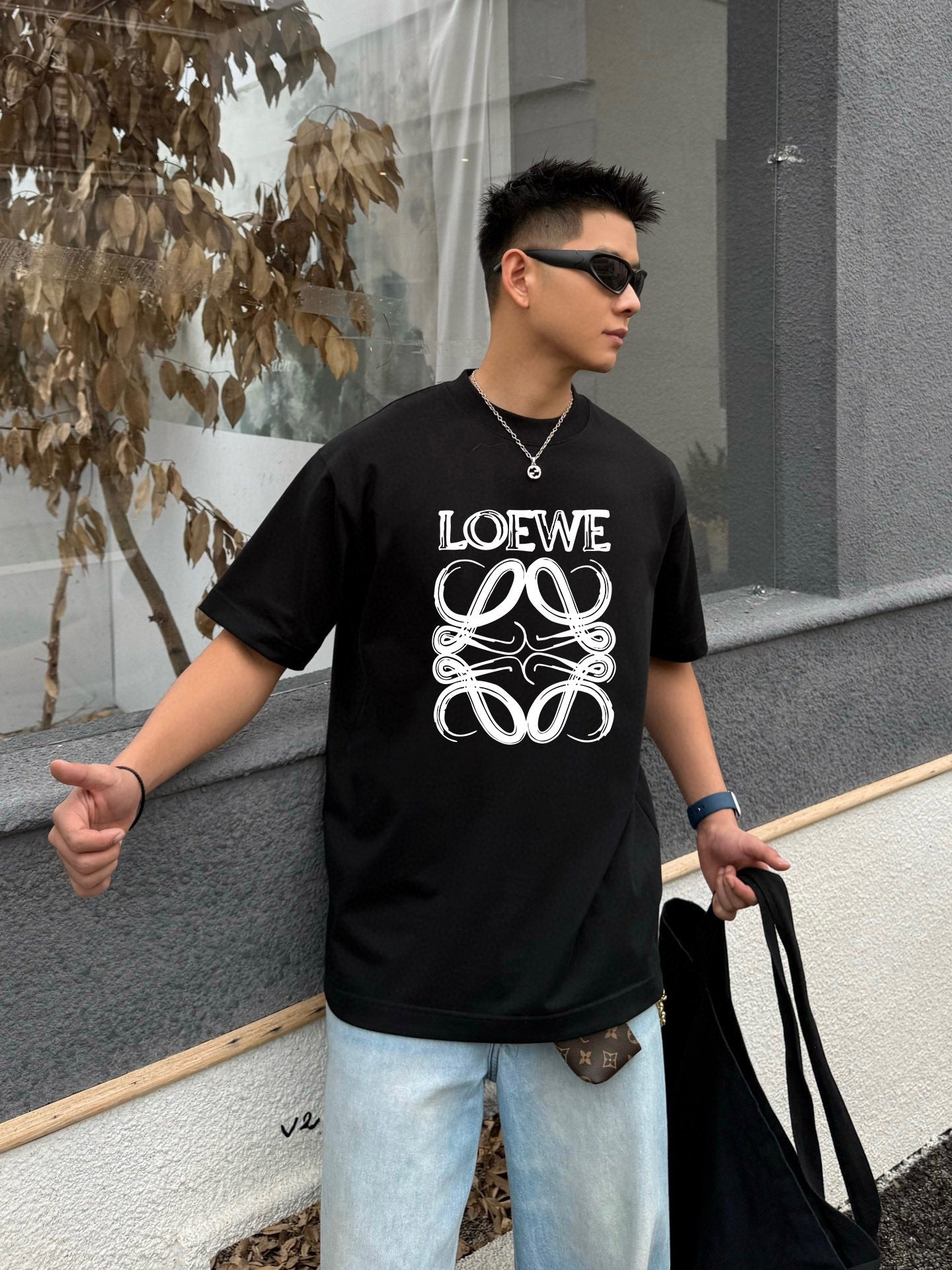 LuxluxHouse Best Quality Clothes T-shirt Loewe
