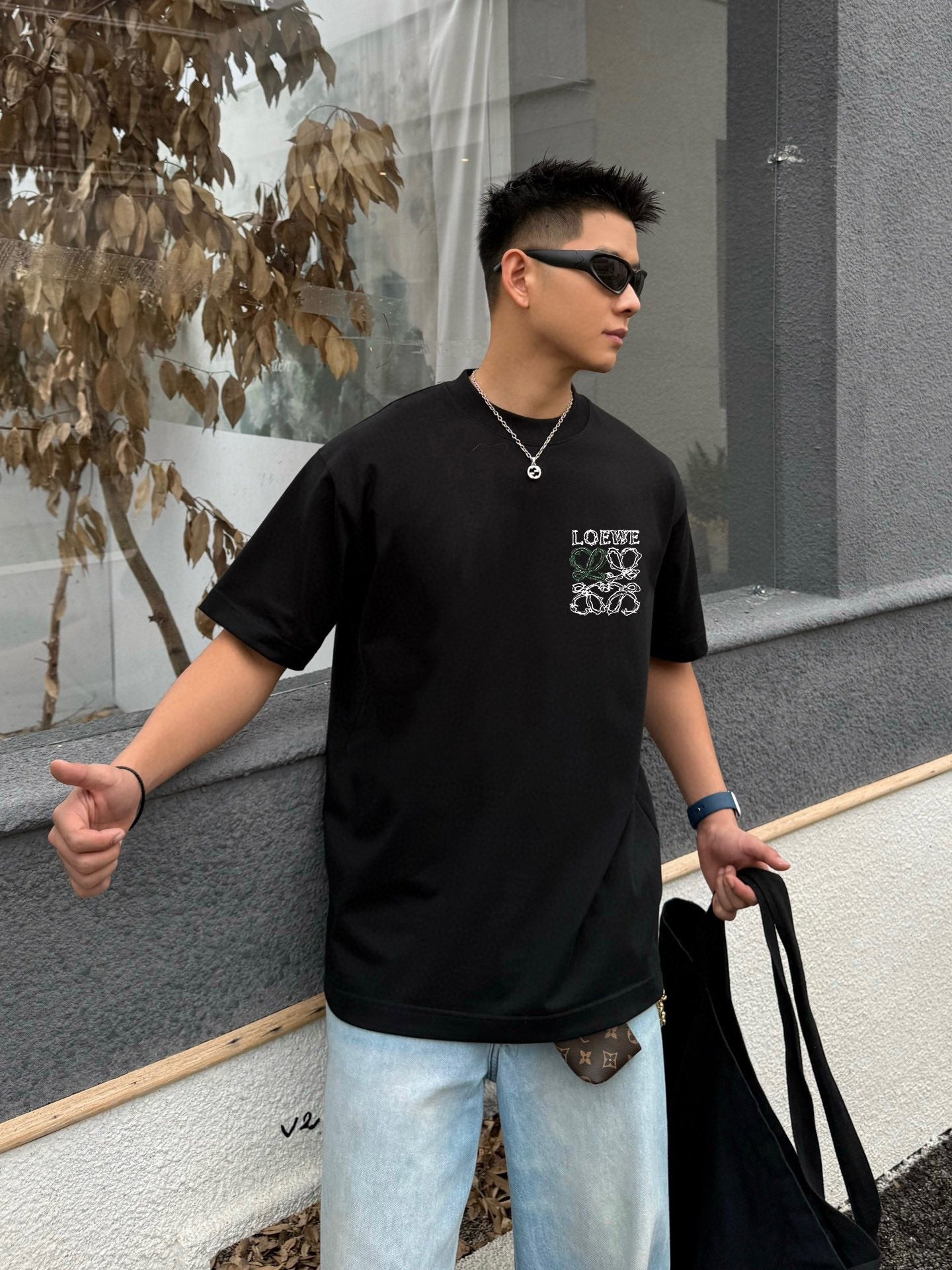 LuxluxHouse Best Quality Clothes T-shirt Loewe