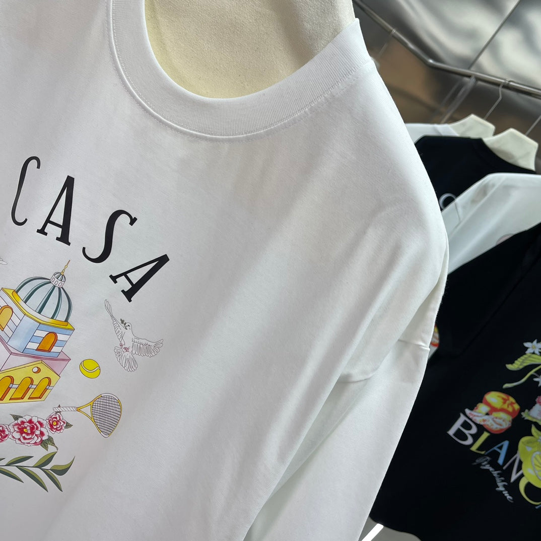 LuxluxHouse Best Quality Clothes Casablanca T-shirt