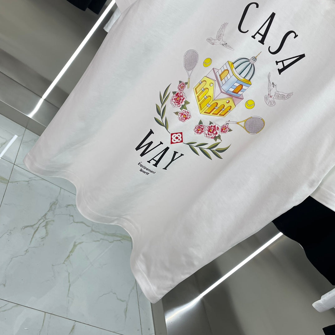 LuxluxHouse Best Quality Clothes Casablanca T-shirt