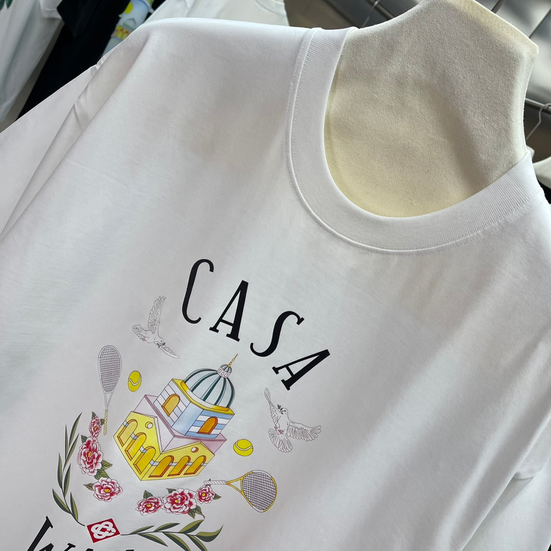 LuxluxHouse Best Quality Clothes Casablanca T-shirt