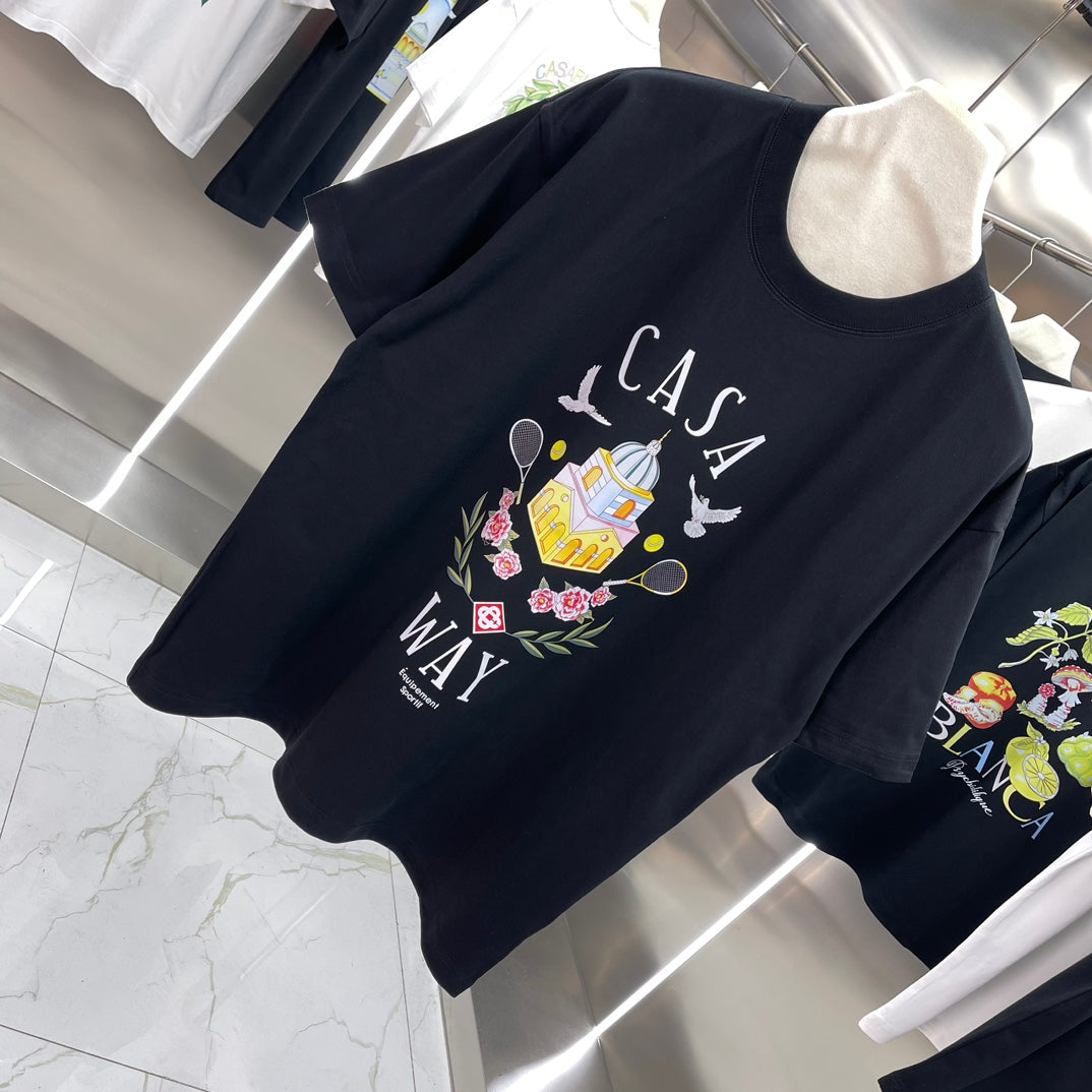 LuxluxHouse Best Quality Clothes Casablanca T-shirt