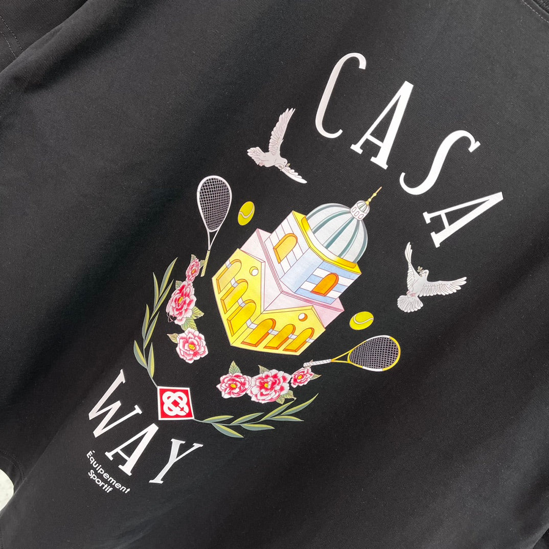 LuxluxHouse Best Quality Clothes Casablanca T-shirt