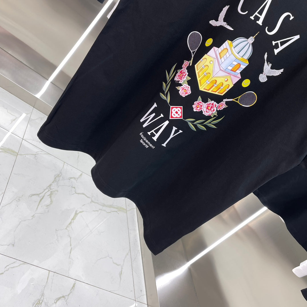 LuxluxHouse Best Quality Clothes Casablanca T-shirt
