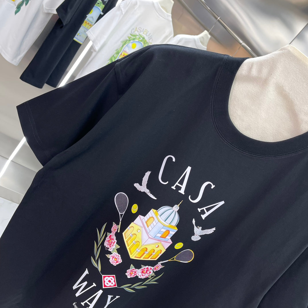 LuxluxHouse Best Quality Clothes Casablanca T-shirt