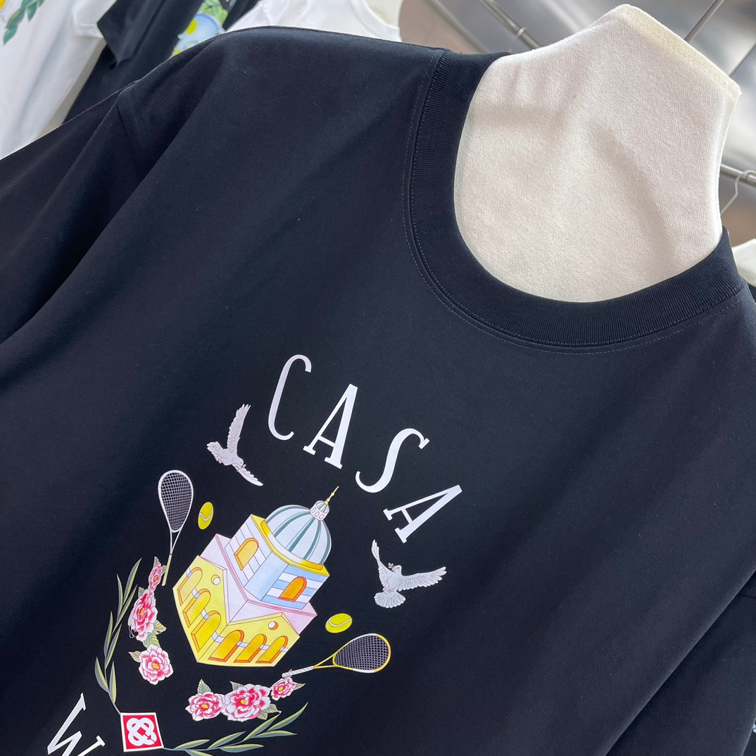 LuxluxHouse Best Quality Clothes Casablanca T-shirt