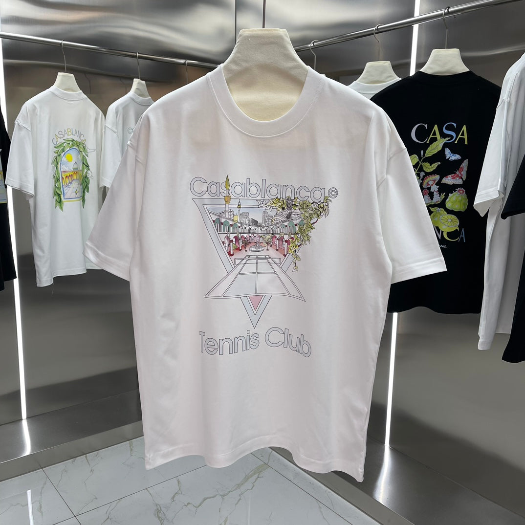 LuxluxHouse Best Quality Clothes Casablanca T-shirt