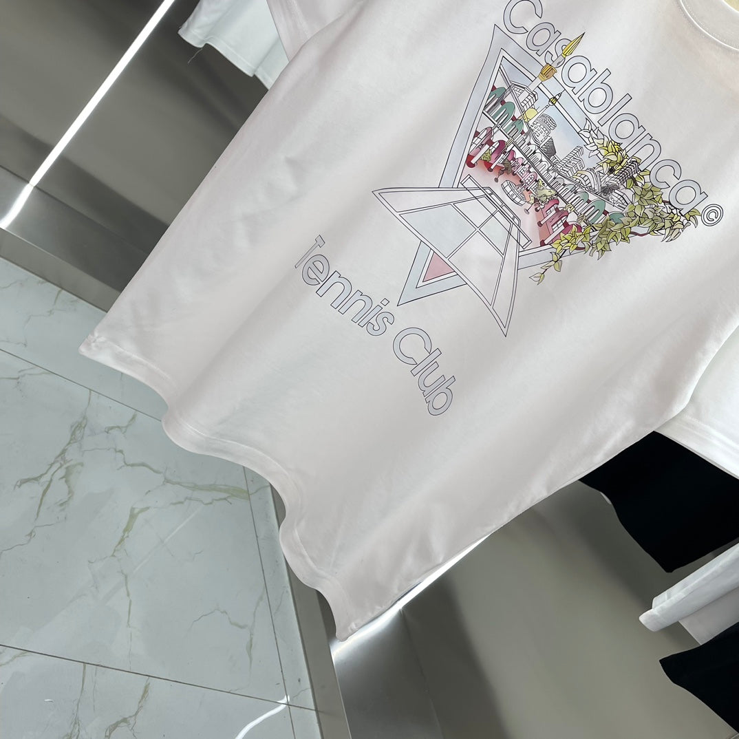 LuxluxHouse Best Quality Clothes Casablanca T-shirt