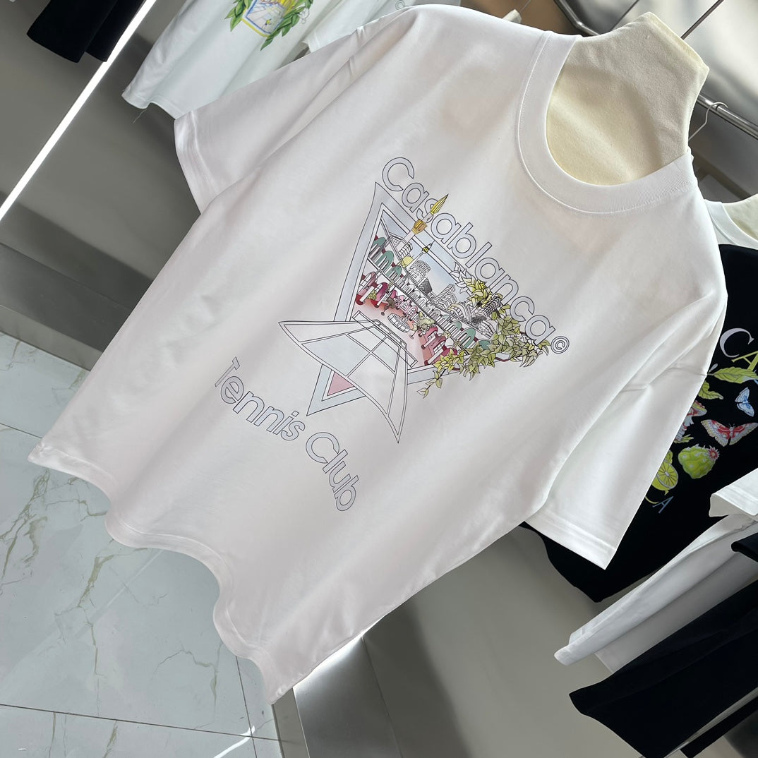 LuxluxHouse Best Quality Clothes Casablanca T-shirt