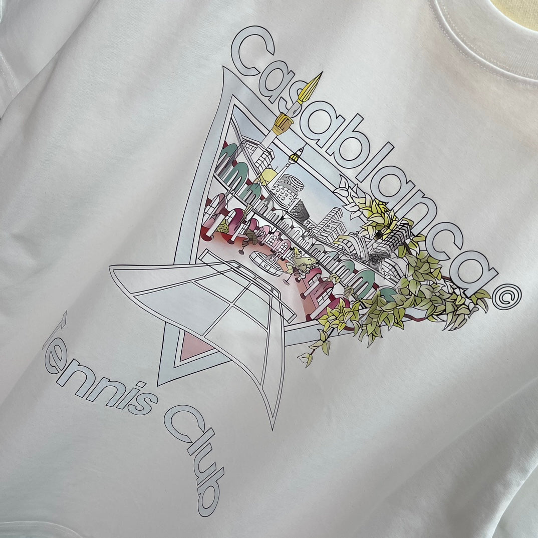 LuxluxHouse Best Quality Clothes Casablanca T-shirt