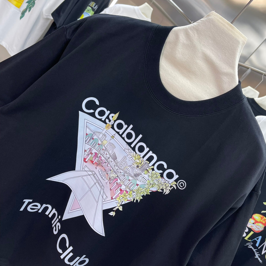 LuxluxHouse Best Quality Clothes Casablanca T-shirt