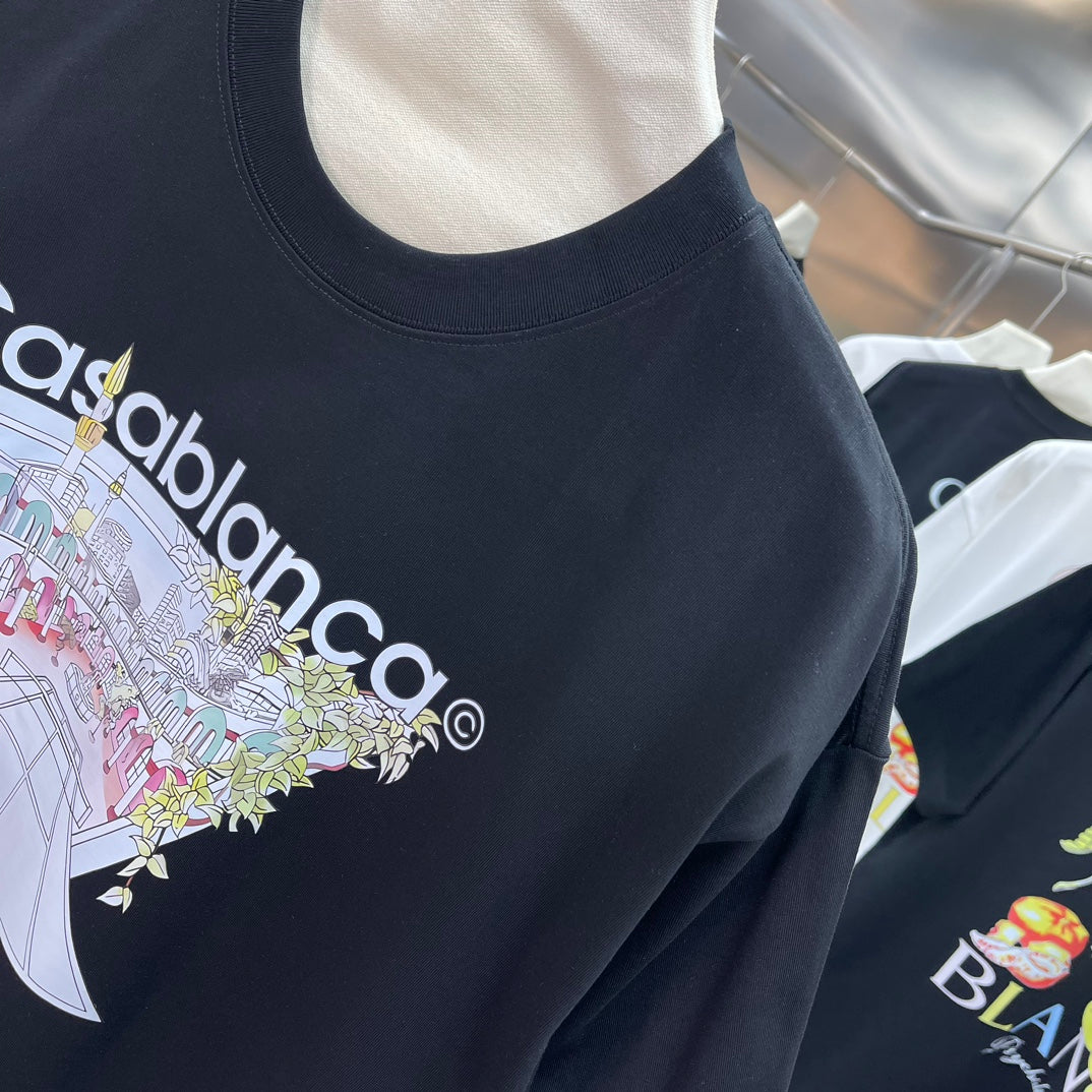 LuxluxHouse Best Quality Clothes Casablanca T-shirt