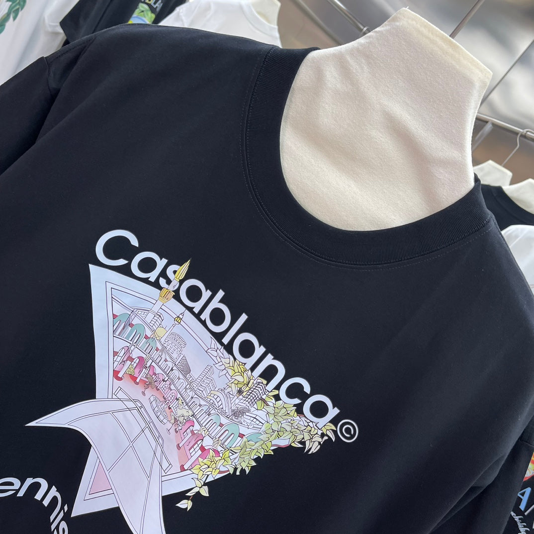 LuxluxHouse Best Quality Clothes Casablanca T-shirt