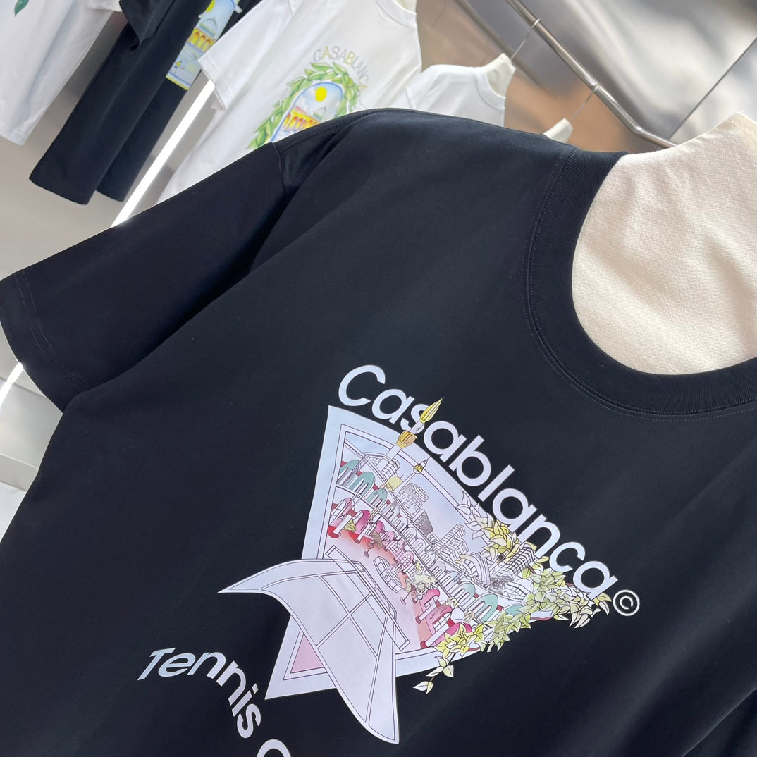 LuxluxHouse Best Quality Clothes Casablanca T-shirt