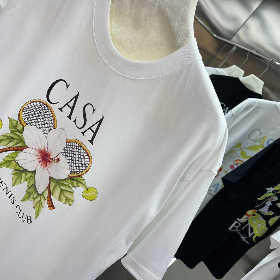 LuxluxHouse Best Quality Clothes Casablanca T-shirt