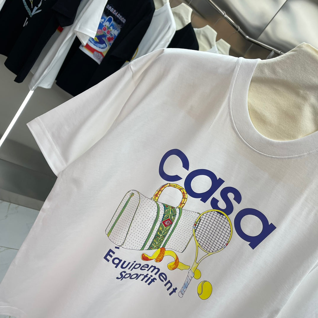 LuxluxHouse Best Quality Clothes Casablanca T-shirt