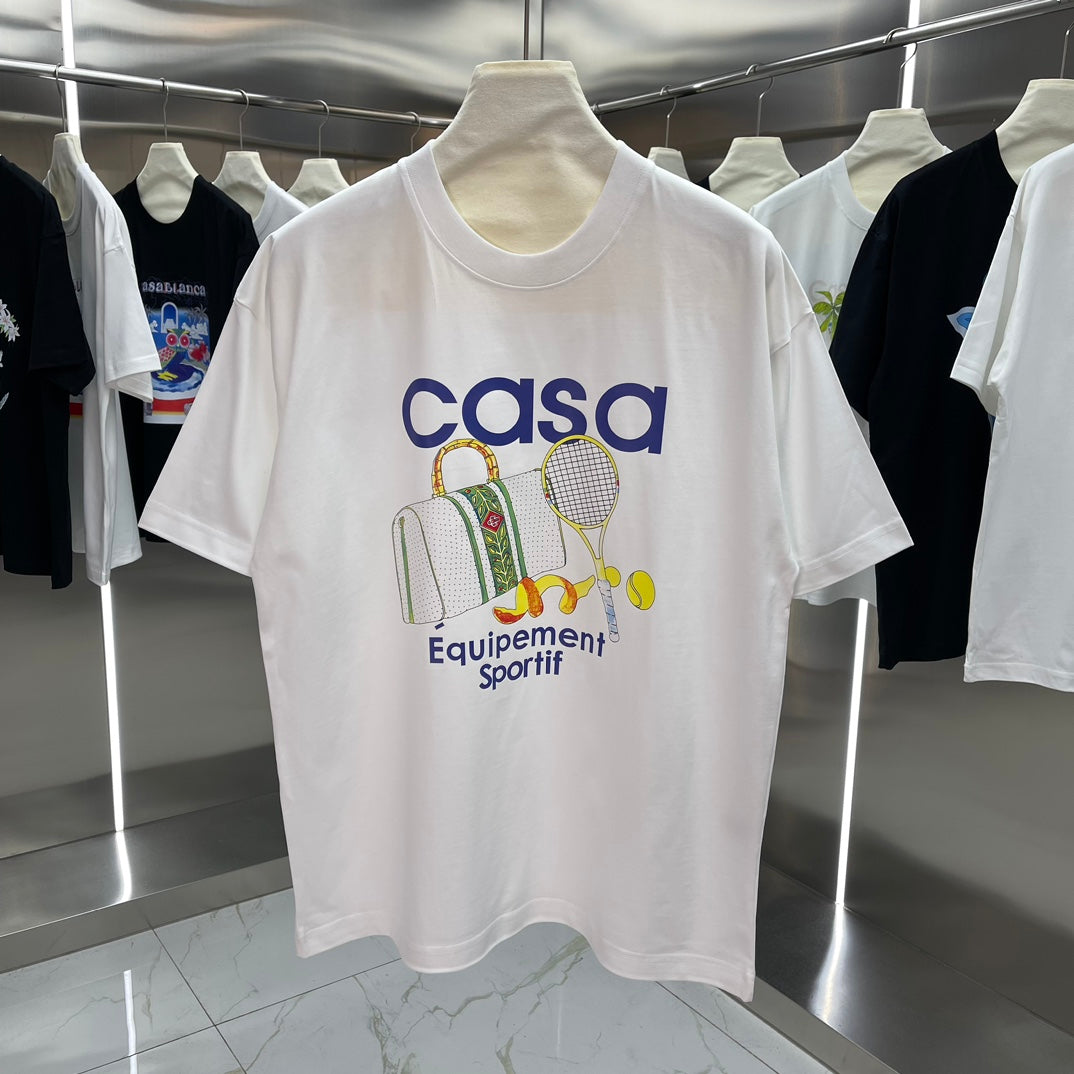 LuxluxHouse Best Quality Clothes Casablanca T-shirt