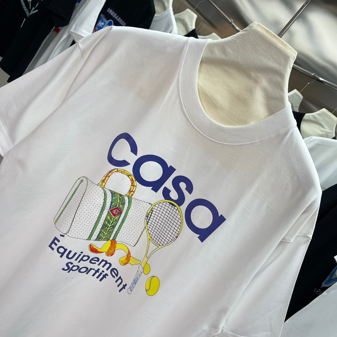 LuxluxHouse Best Quality Clothes Casablanca T-shirt