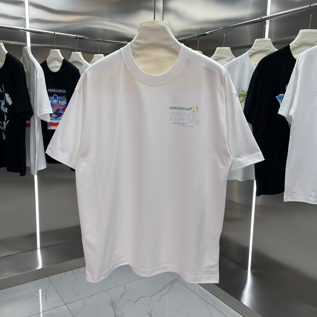 LuxluxHouse Best Quality Clothes Casablanca T-shirt